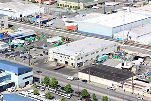 Photo of Ariel View of Pac Iron building