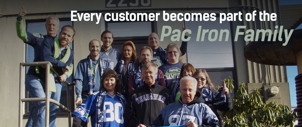 Every customer becomes part of the Pac Iron family - Pacific Iron & Metal